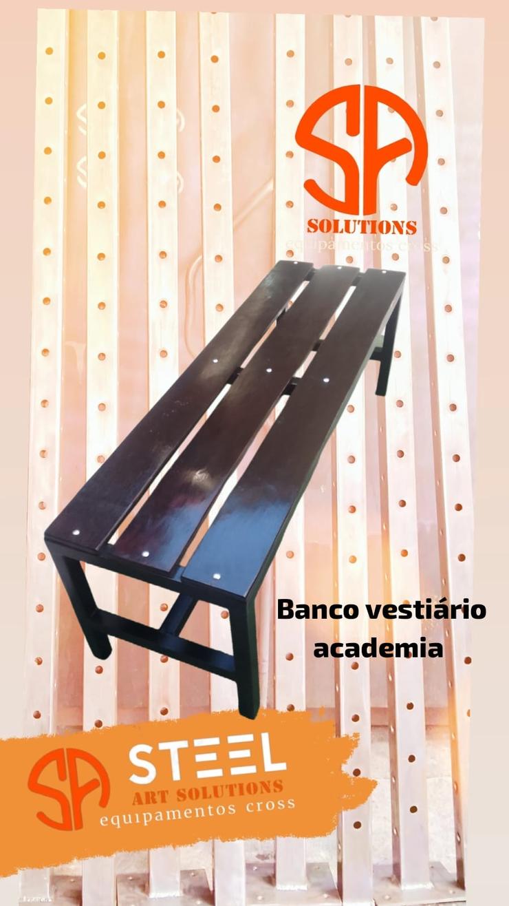 banco vestiária academia